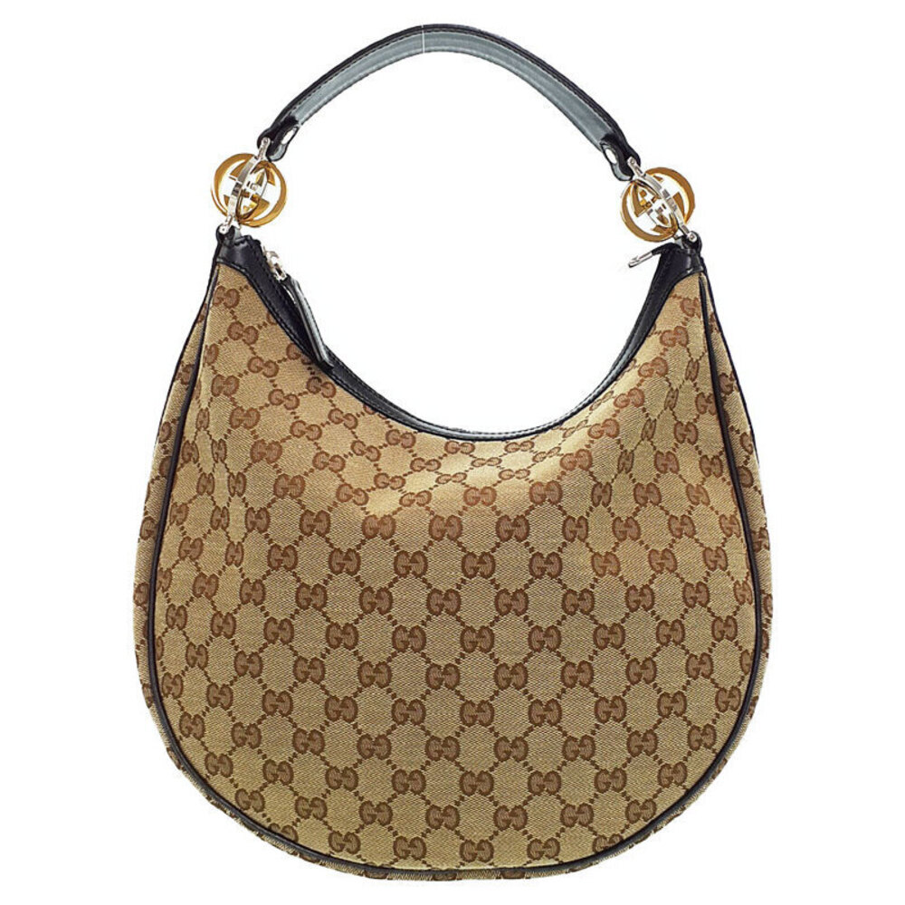 GUCCI GG Twins Semi Shoulder Bag